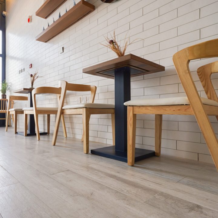 PI Coffee minimalism design by Nabina Interiors